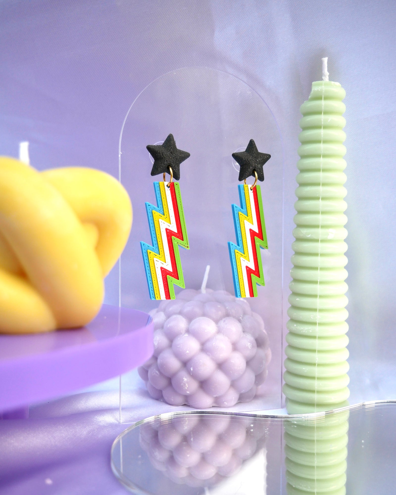 Judy Disability Pride Earrings