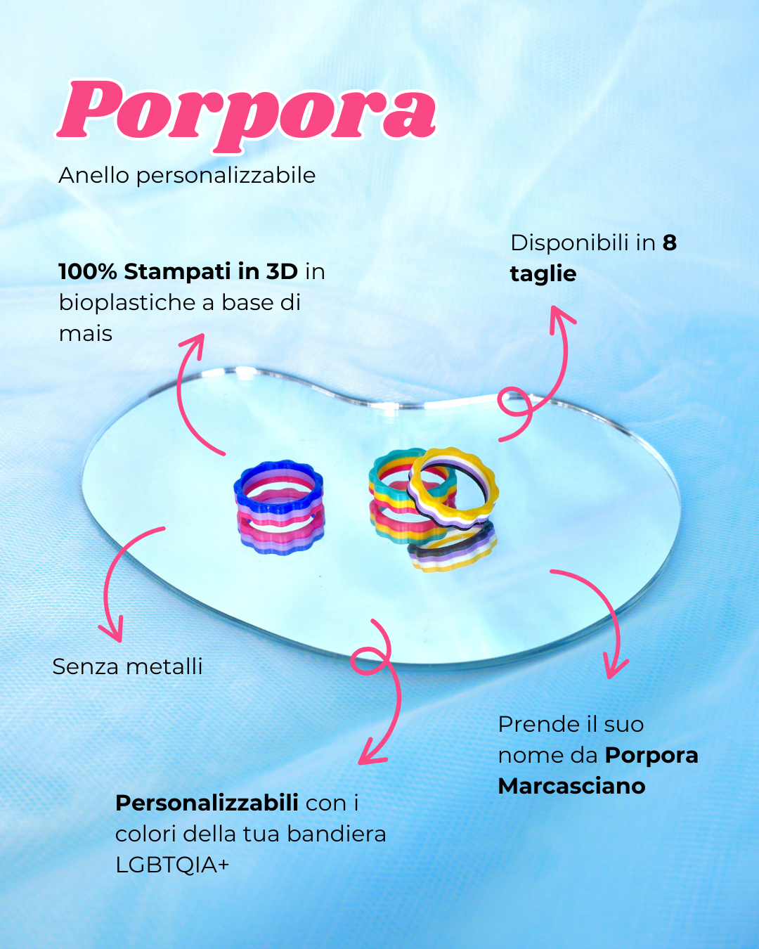 Porpora Pride Rings
