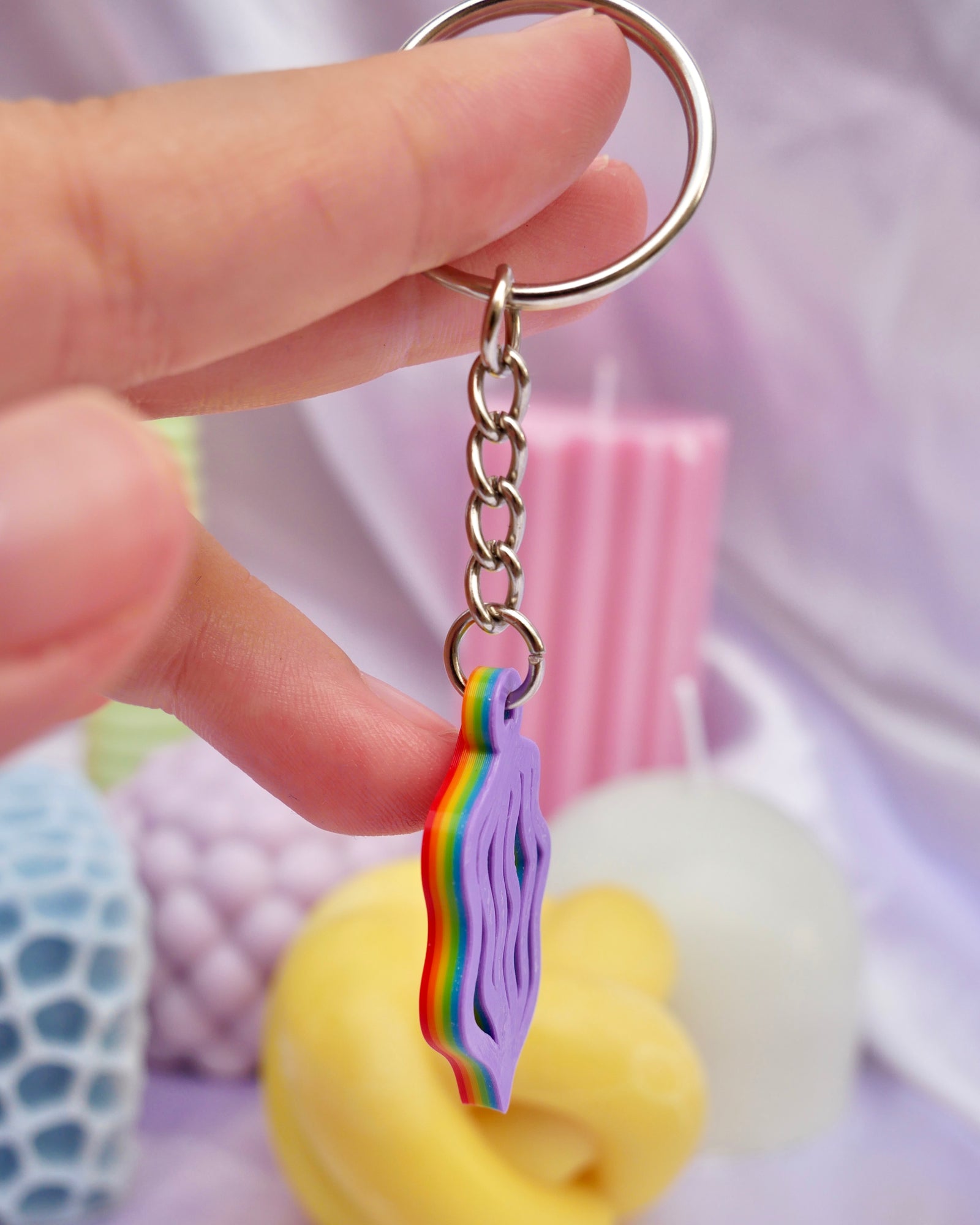 Nicole Vulva Keychain