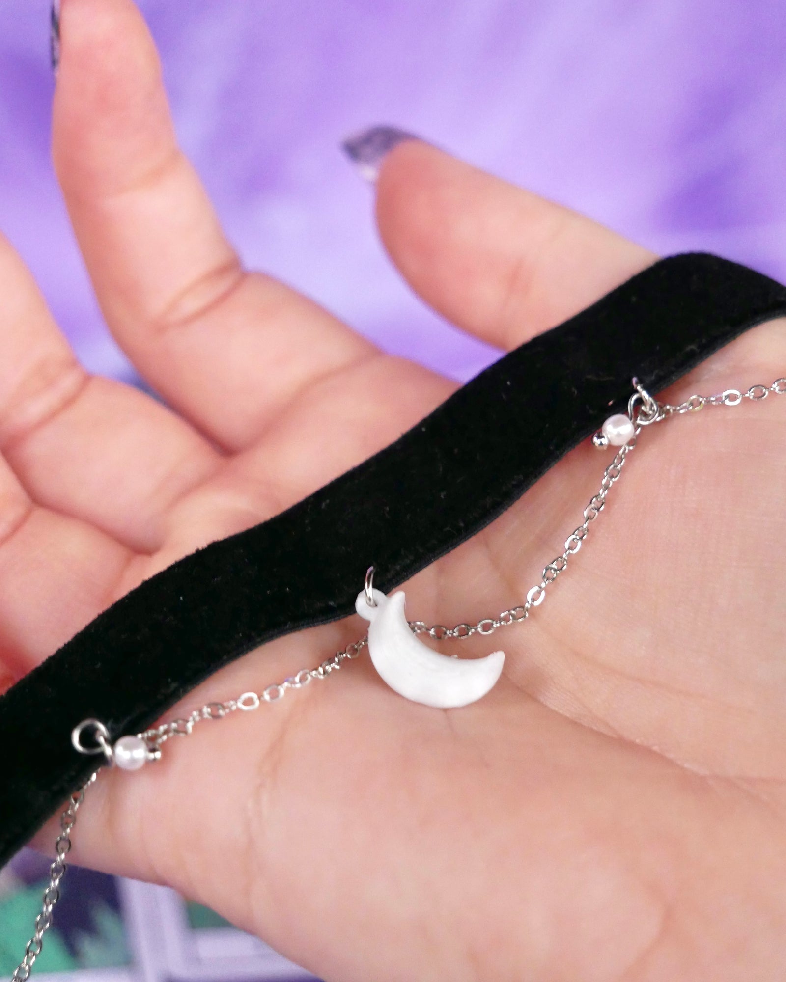 Chain and Pearl Decoration ADD ON for Chokers