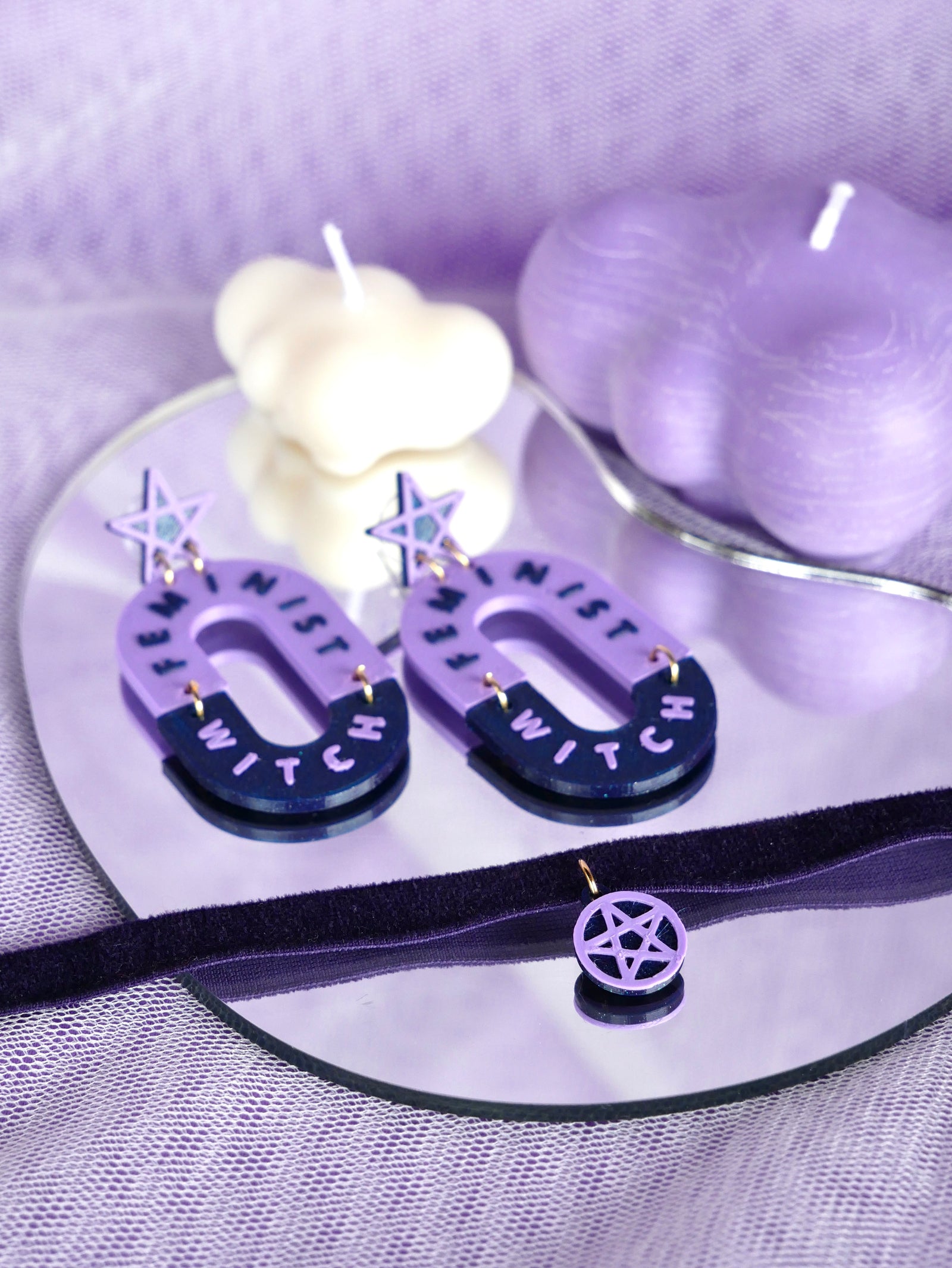 EDIZIONE LIMITATA - Willow Feminist Witch Earrings