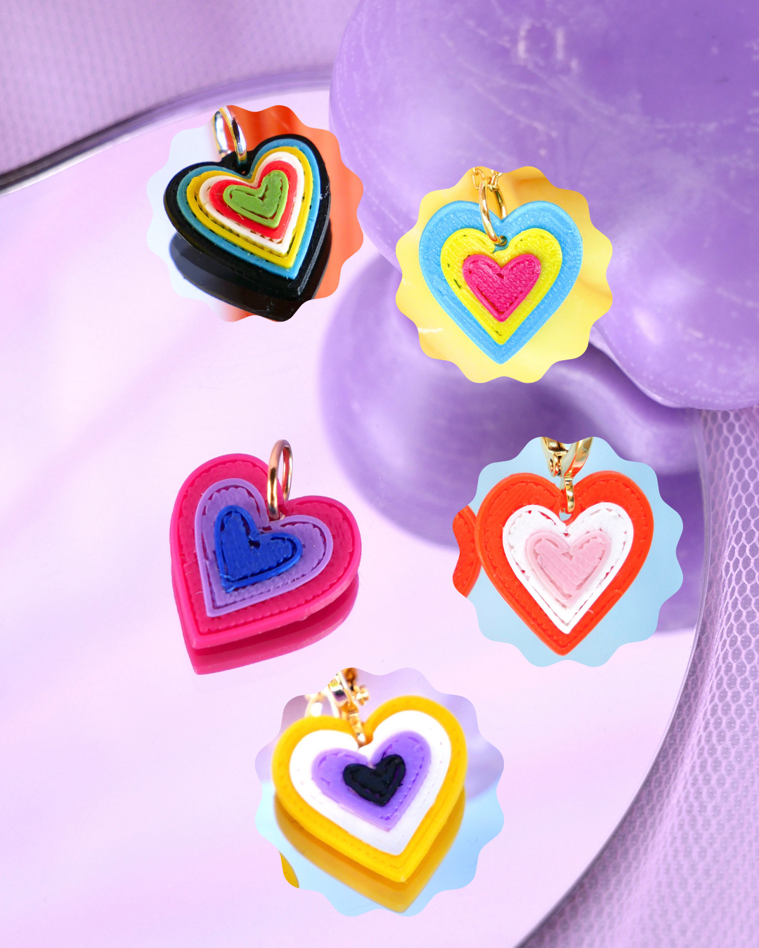 Cloe Heart Charm