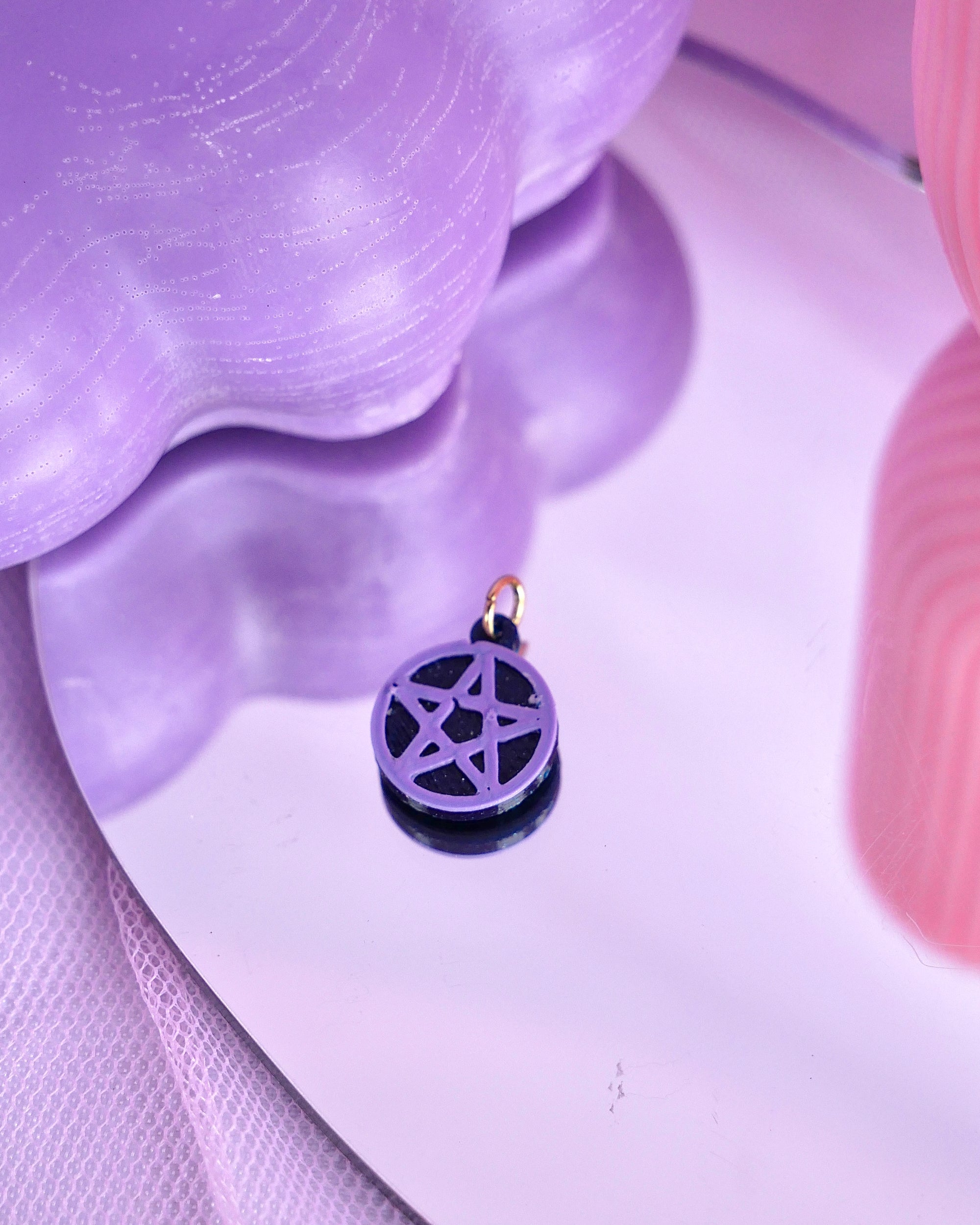 Charm Necklace Pentacle Charm