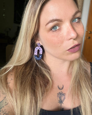 Willow Feminist Witch Earrings