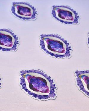 Holographic Vulva Stickers