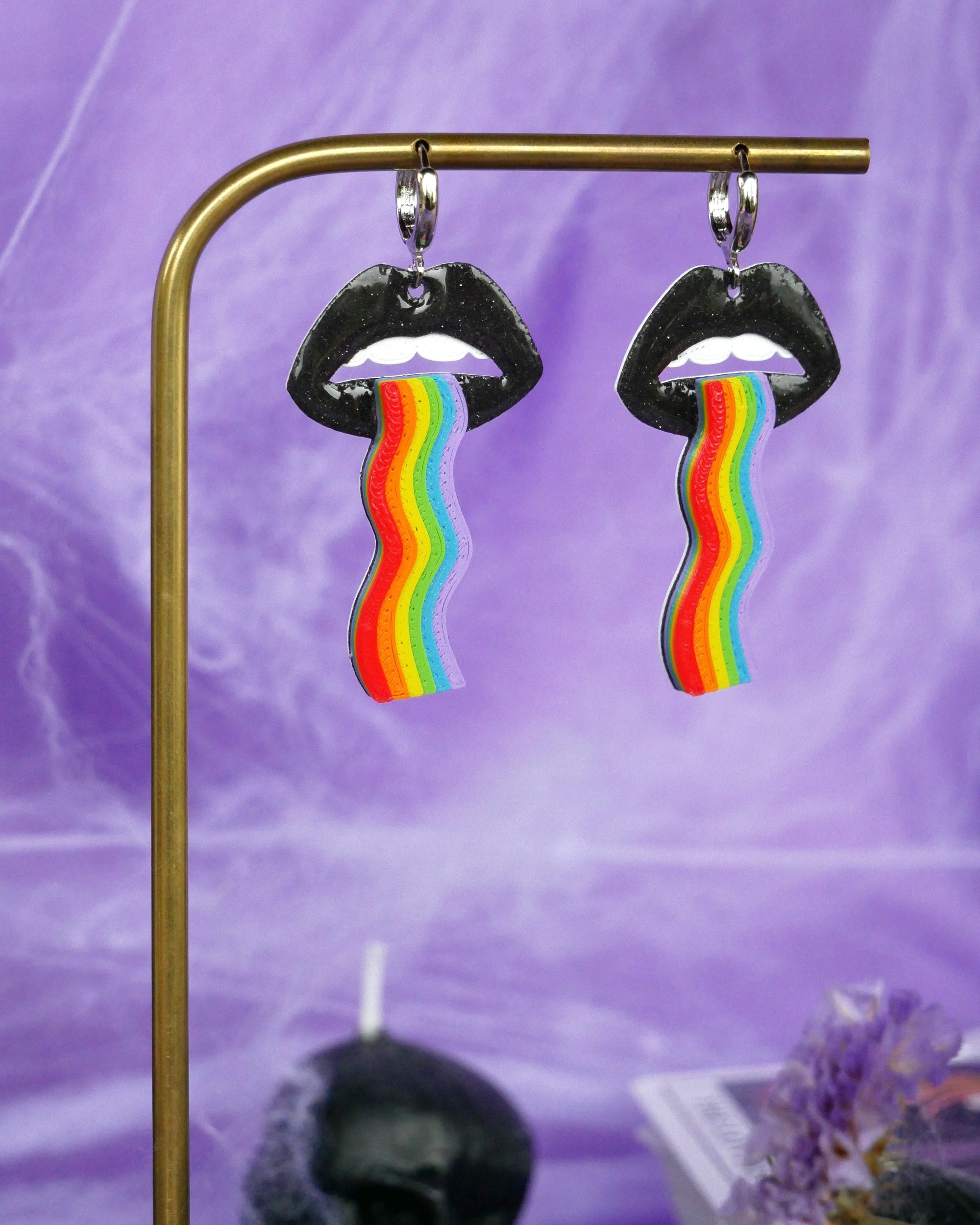 Rocky Horror 👄 Pride Earrings + HALLOWEEN LIMITED EDITION