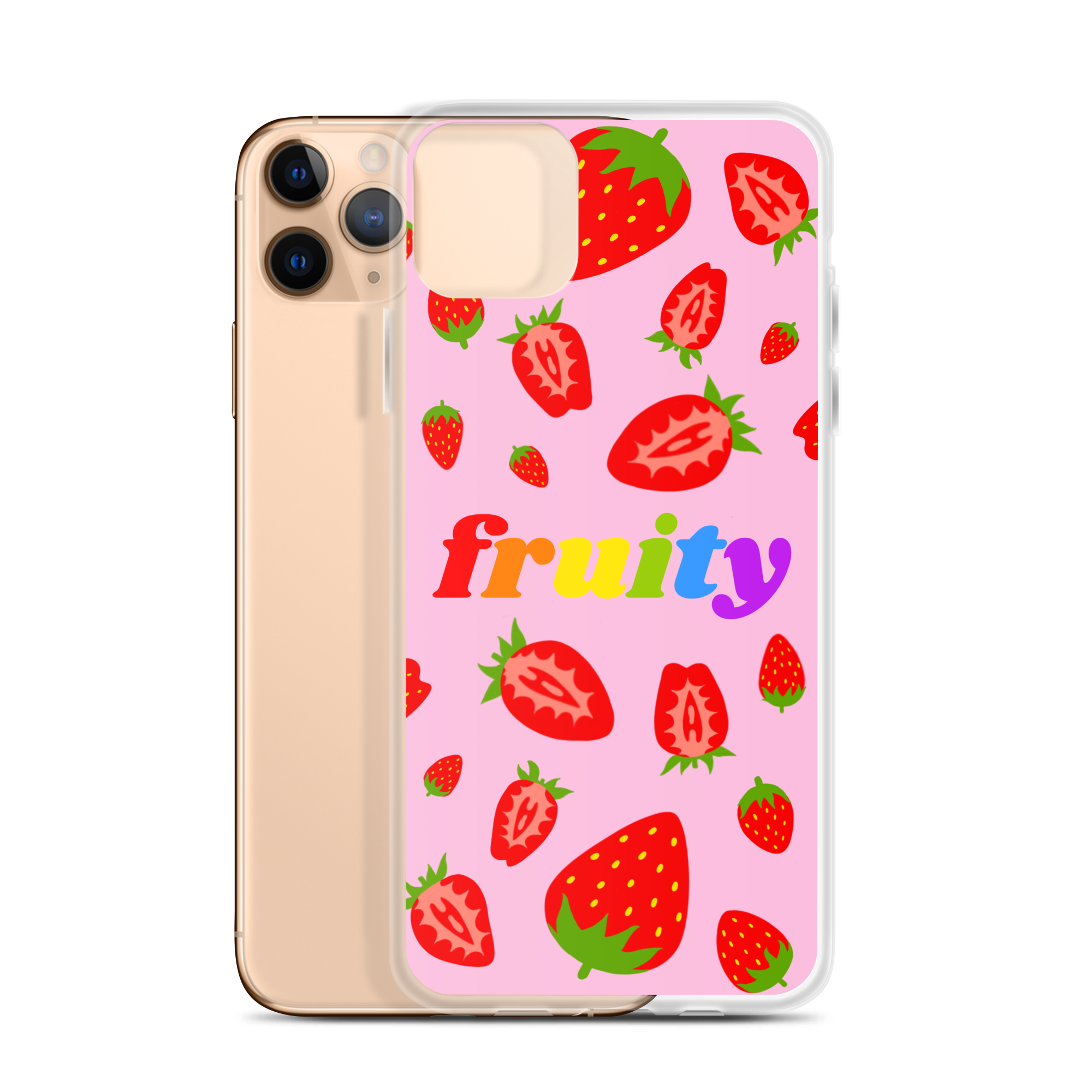 Fruity Strawberry Case for iPhone®