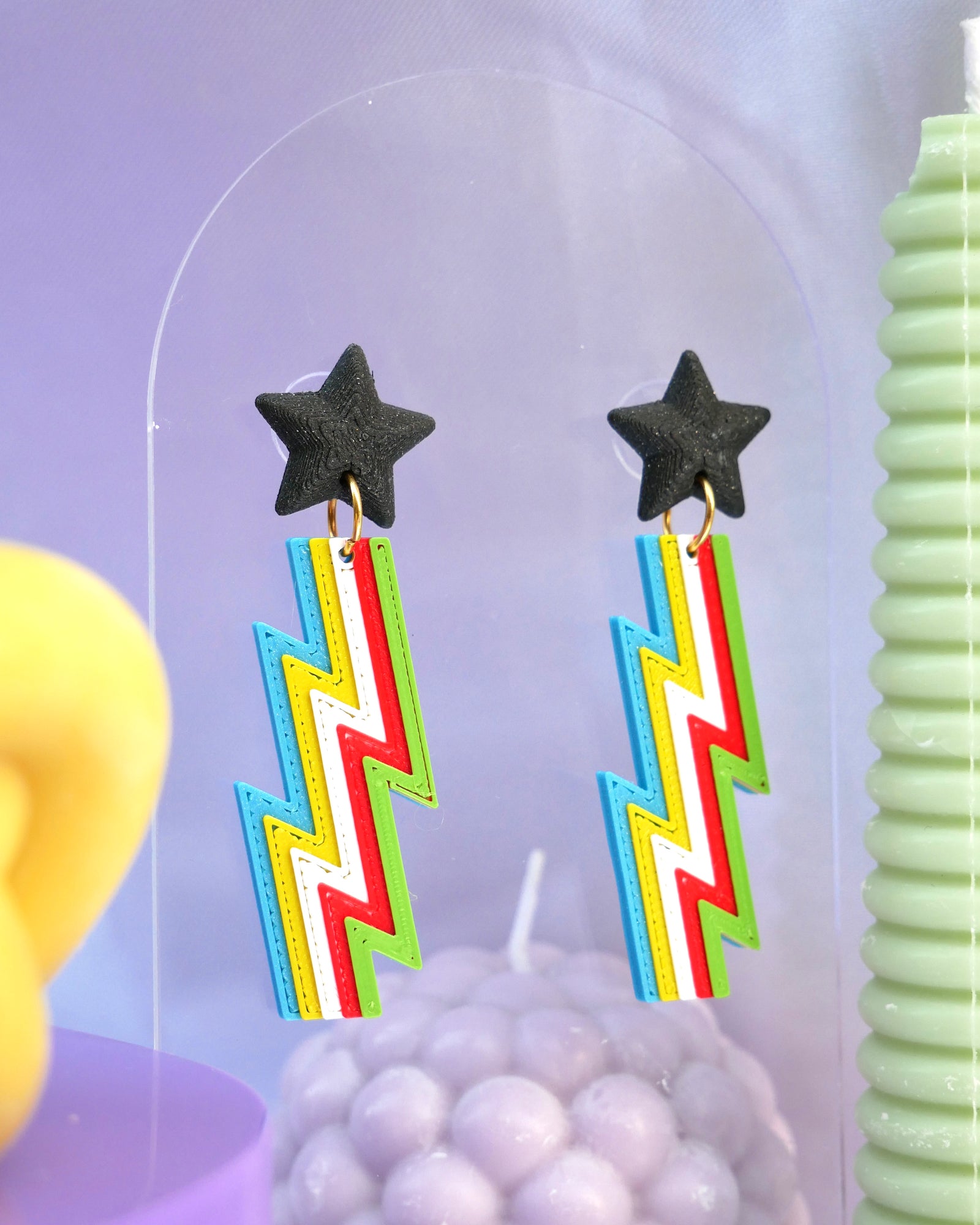 Judy Disability Pride Earrings