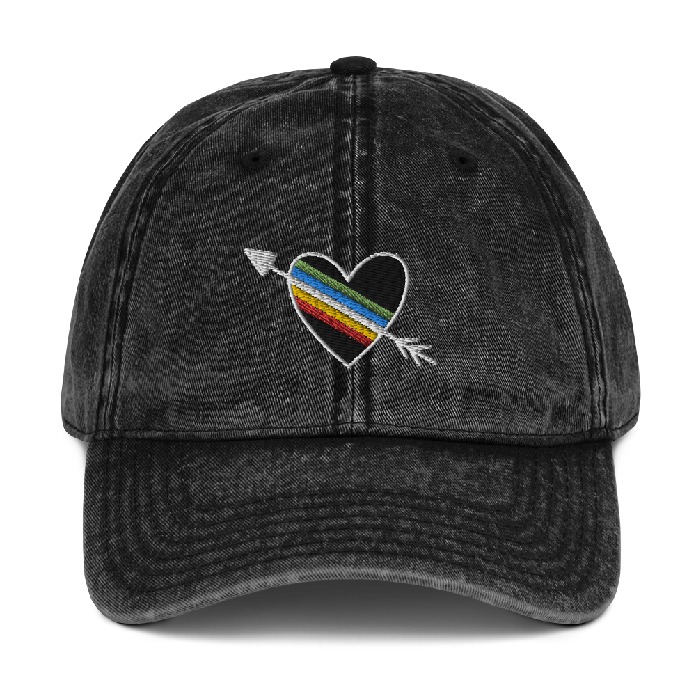 Disability Pride Flag Denim Cap