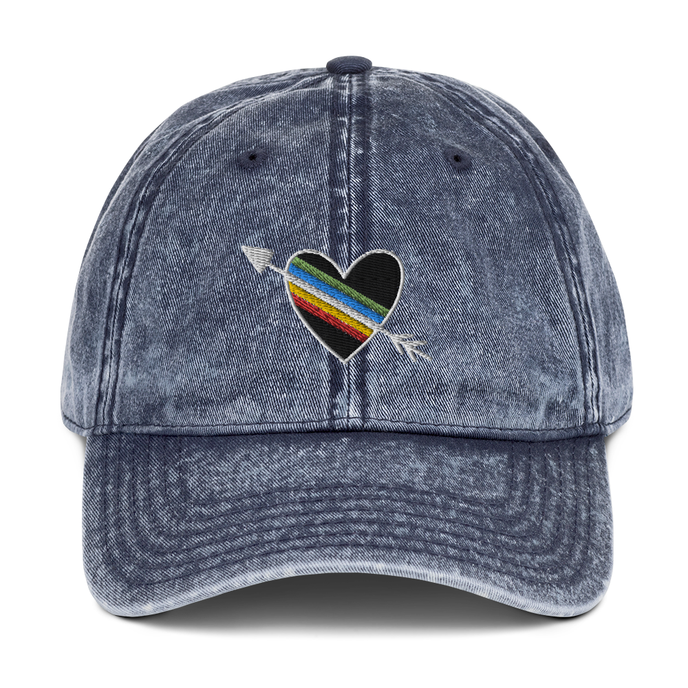 Disability Pride Flag Denim Cap