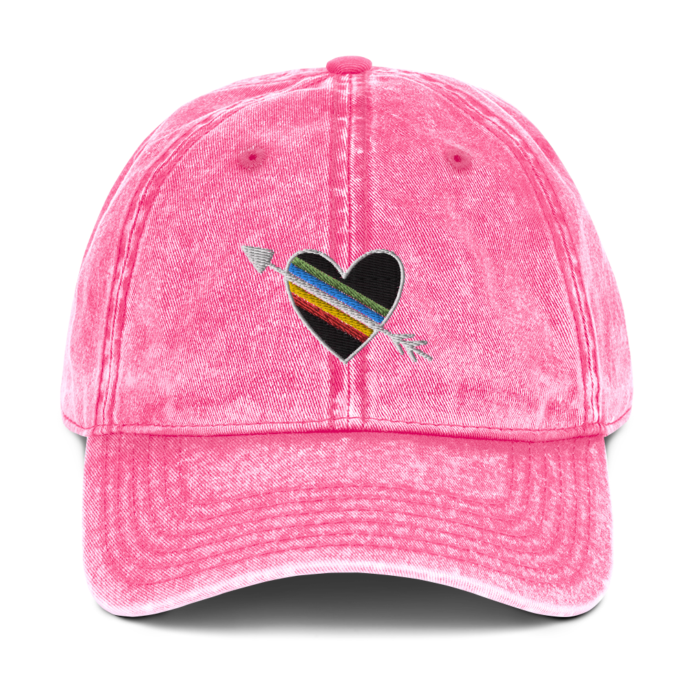 Disability Pride Flag Denim Cap