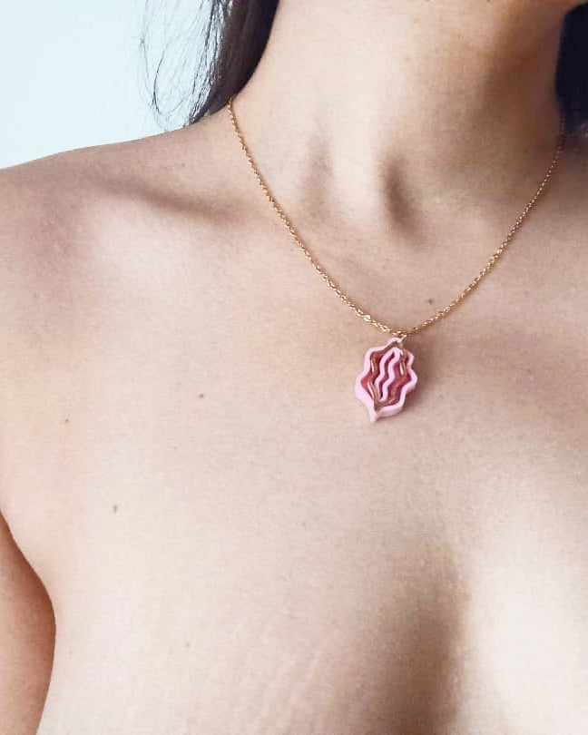 Mindy Vulva Necklace